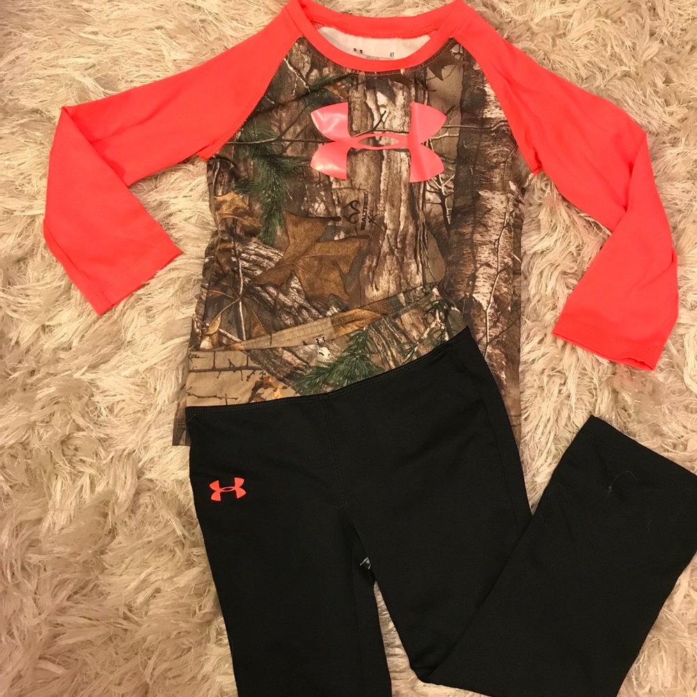 Under Armour Camo Matching Set